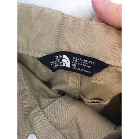 The North Face Mens Khaki Hiking Pants, Flat Front, Pockets 40 Regular - Picture 12 of 16